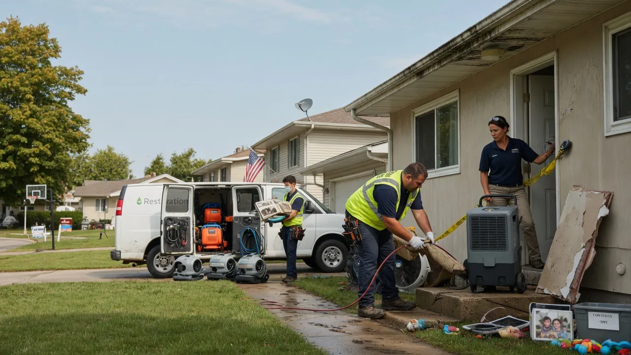 Water Damage Restoration in Pierz, MN near me